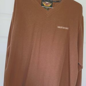 V  Neck Harley-Davidson Pullover